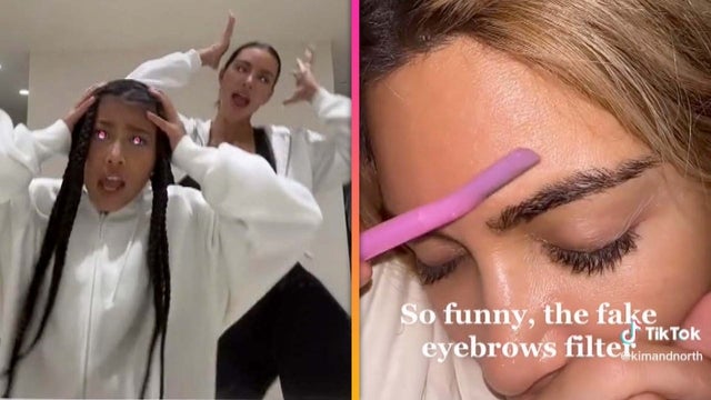 Kim Kardashian and North West's Silliest Moments on TikTok
