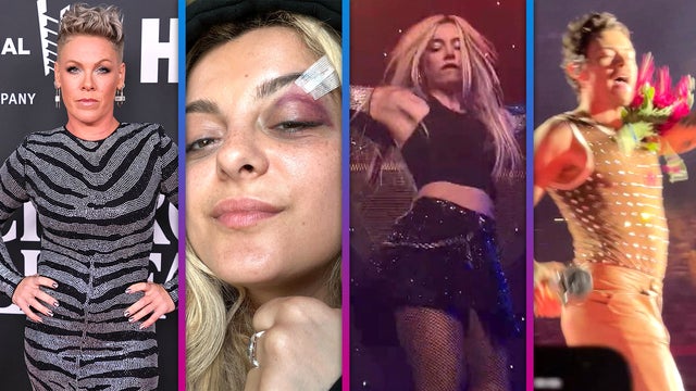 Inside Pink, Bebe Rexha, Ava Max and Harry Styles' Unexpected on Stage Moments With Fans