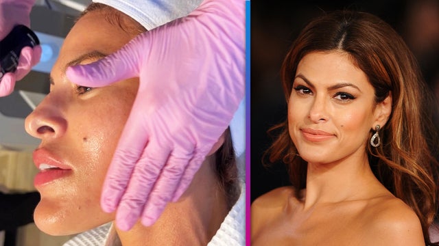 Watch Eva Mendes Shave Her Face!
