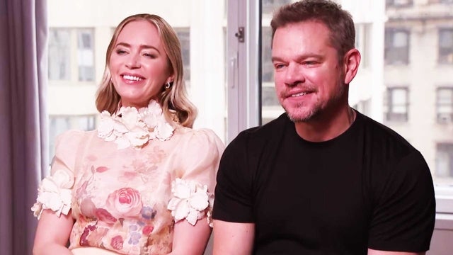 Matt Damon and Emily Blunt on Reuniting in 'Oppenheimer' and Living With the Cast (Exclusive)