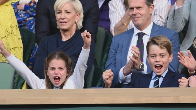 Prince George and Princess Charlotte Scream in the Stands at Wimbledon