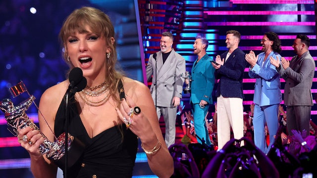 VMAs 2023: Taylor Swift Loses It Over *NSYNC Presenting Her Award