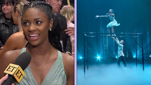 'DWTS:' Charity Lawson Reacts to Risky Stunt That Earned Her First 10 of the Season (Exclusive)