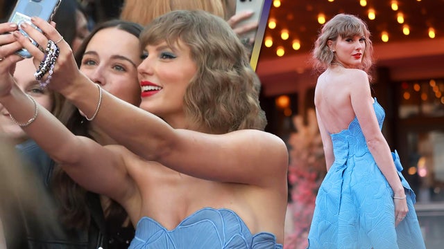 Taylor Swift Surprises Fans and Takes Selfies at 'Eras Tour' Movie Premiere  