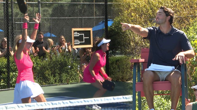 ‘Golden Bachelor’: Joey Graziadei Makes Surprise Appearance as Referee During Pickleball Group Date