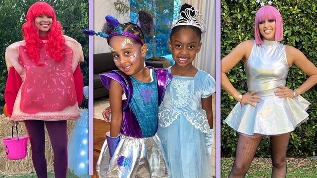 Watch Gabrielle Union and Tia Mowry's Daughters Go Trick or Treating Together