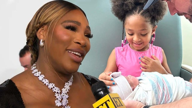 Serena Williams on Second Child Baby Adira and How Olympia Enjoys Being a Big Sister (Exclusive) 