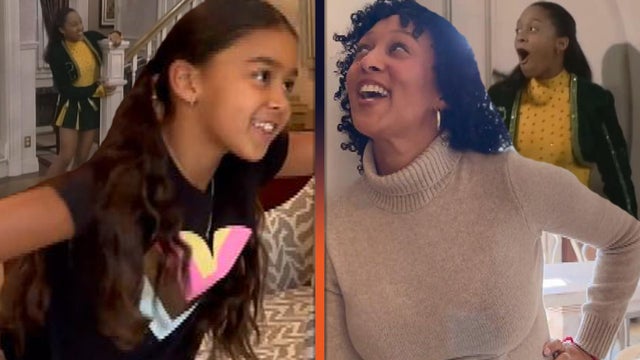 Tamera Mowry-Housley and Daughter ACT OUT 'Sister, Sister' Scene