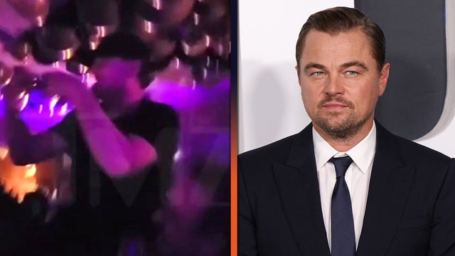 Leonardo DiCaprio Shows Off DANCE MOVES at 49th Birthday Party