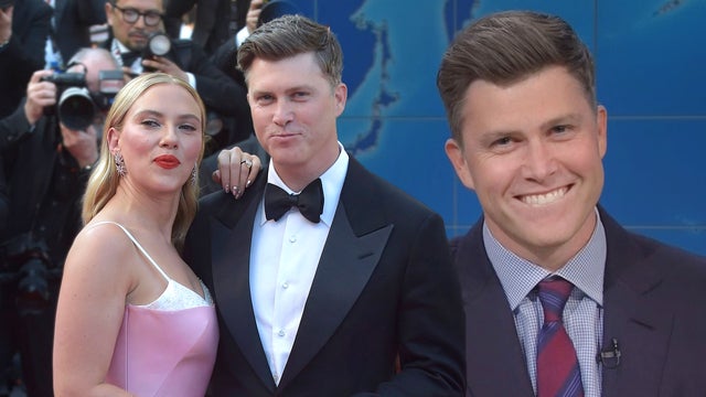 'SNL': Colin Jost Tricked Into Mocking Wife Scarlett Johansson's 'Black Widow' Movie 