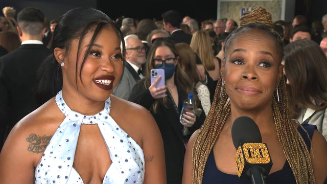 Dominique Fishback's Mom Holds Back Tears at Emmys (Exclusive)  
