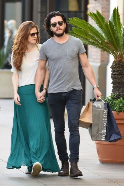'Game of Thrones' Stars Kit Harington and Rose Leslie Show 