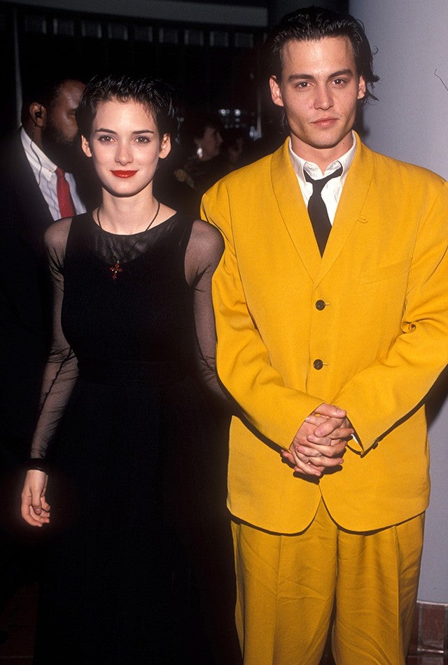 A History Of Johnny Depps Famous Exes Winona Ryder Kate Moss