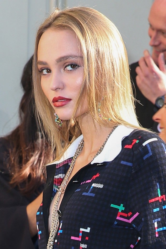Lily-Rose Depp Perfects the Ultimate Pout for Chanel's Paris Fashion