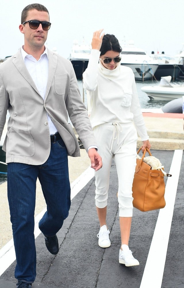 Kourtney Kardashian and Kendall Jenner Jet Out of Cannes Kourtney Kardashian and Kendall Jenner Jet Out of Cannes