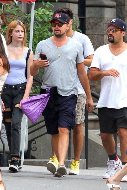 Leonardo DiCaprio Spotted Wearing a Heart Monitor While Out With