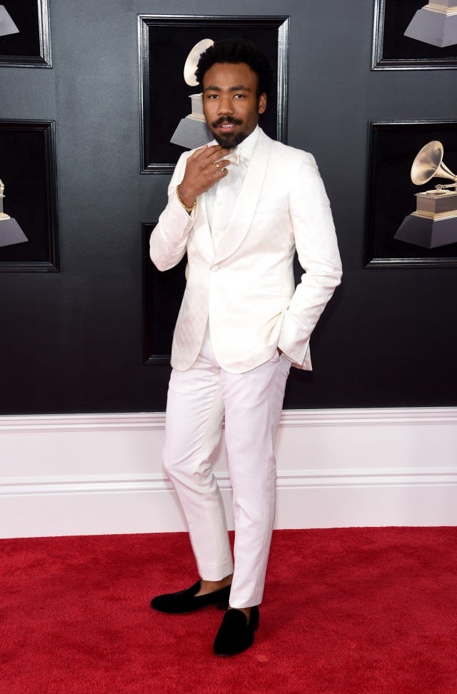 Childish Gambino at 2018 GRAMMYs
