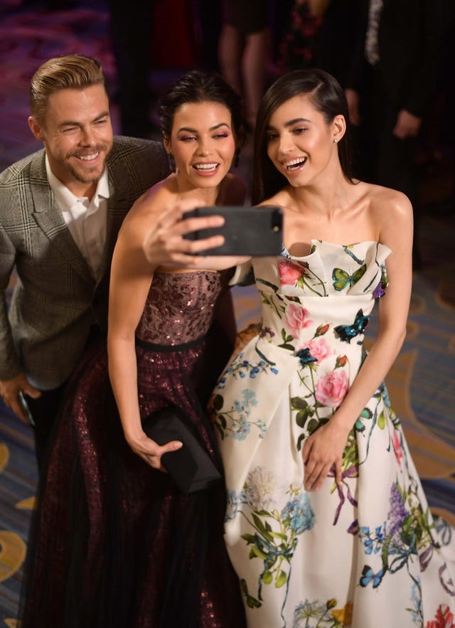 Derek Hough, Jenna Dewan Tatum and Sofia Carson at the 12th Annual Los Angeles Ballet Gala