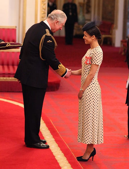 Gugu Mbatha-Raw and Prince Charles