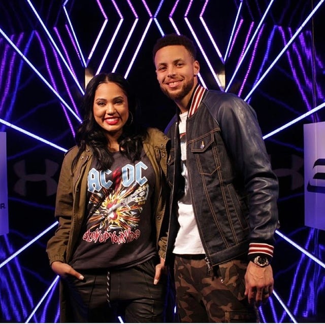  Steph and Ayesha Curry