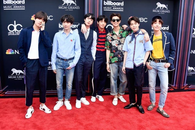 BTS at billboard awards