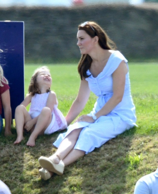 Princess Charlotte Steals the Show at Charity Polo Match -- See the