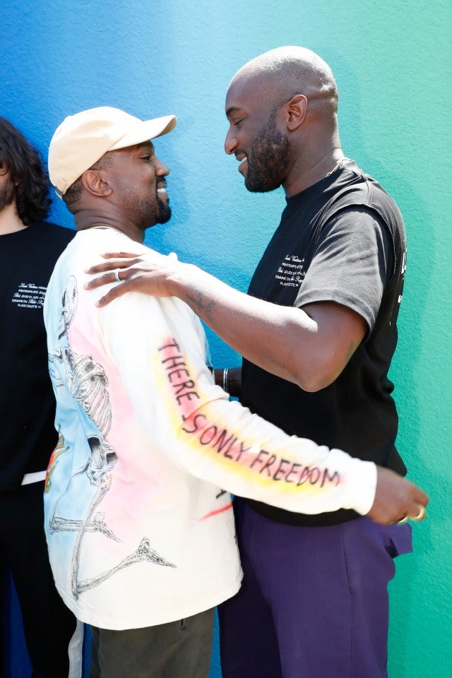 Kanye West Breaks Down in Tears Supporting Longtime Friend Virgil Abloh at Louis Vuitton Show ...