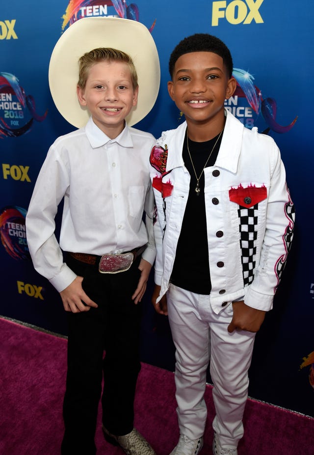 Mason Ramsey and Lonnie Chavis teen choice awards 2018