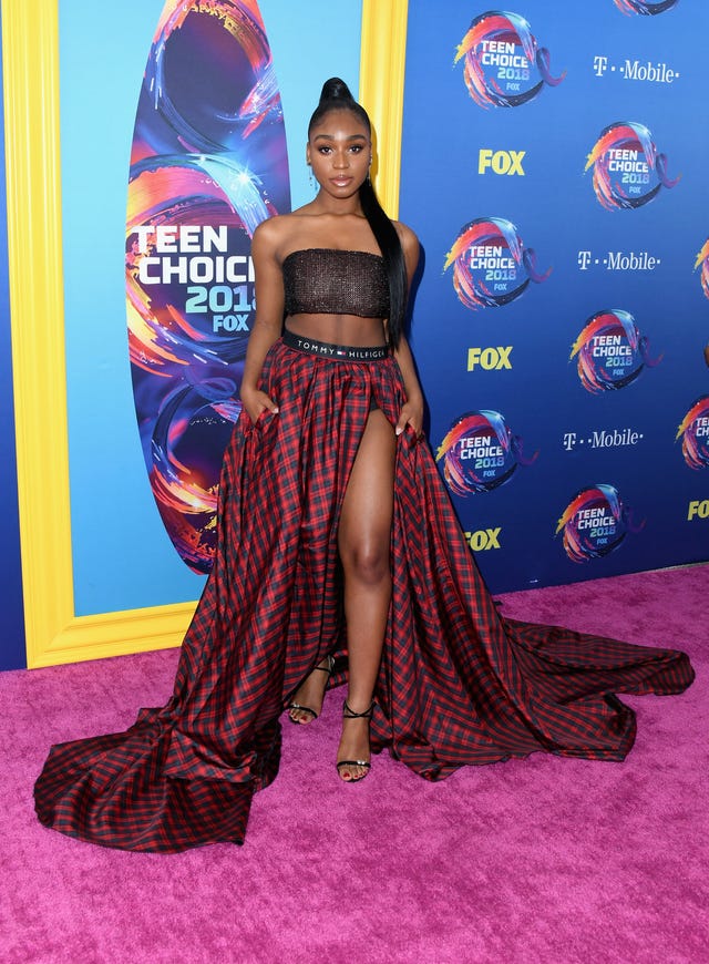 normani teen choice awards 2018