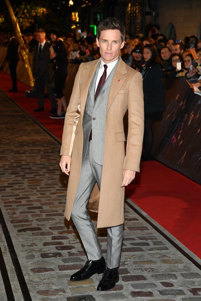 Eddie Redmayne at Fantastic beasts premiere
