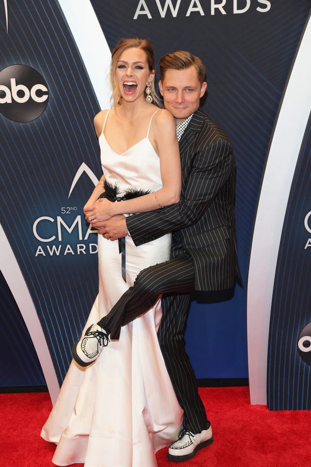 Christina Murphy and Frankie Ballard at cma awards