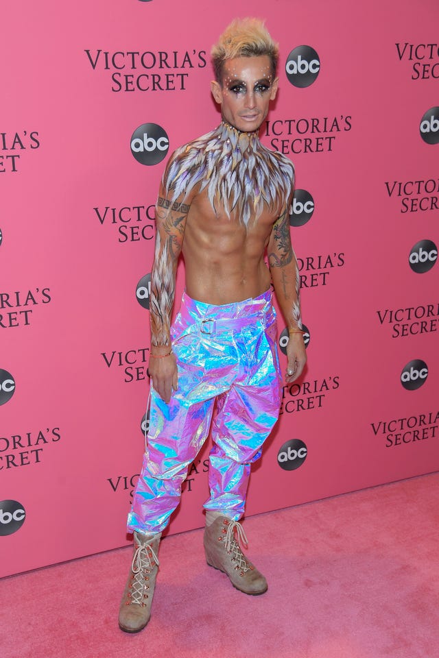 Frankie Grande at vs fashion show