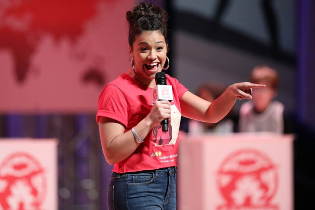 Gina Rodriguez hosts Camern Sandiego Day in Florida