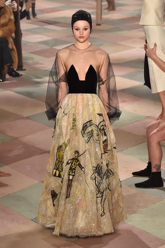 Dior spring 2019 couture gown