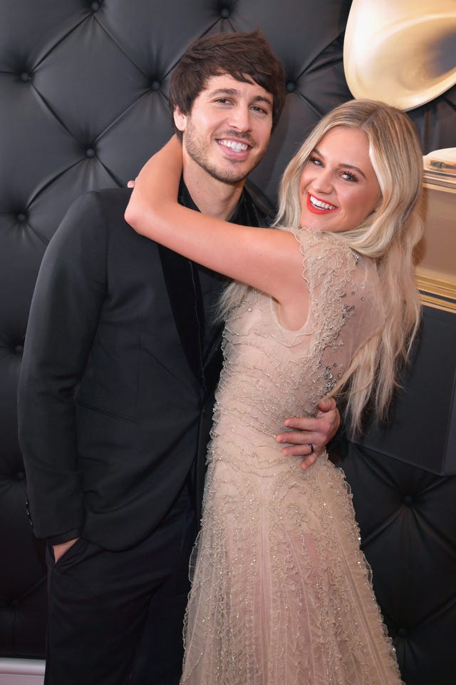 Morgan Evans and Kelsea Ballerini at 2019 grammys