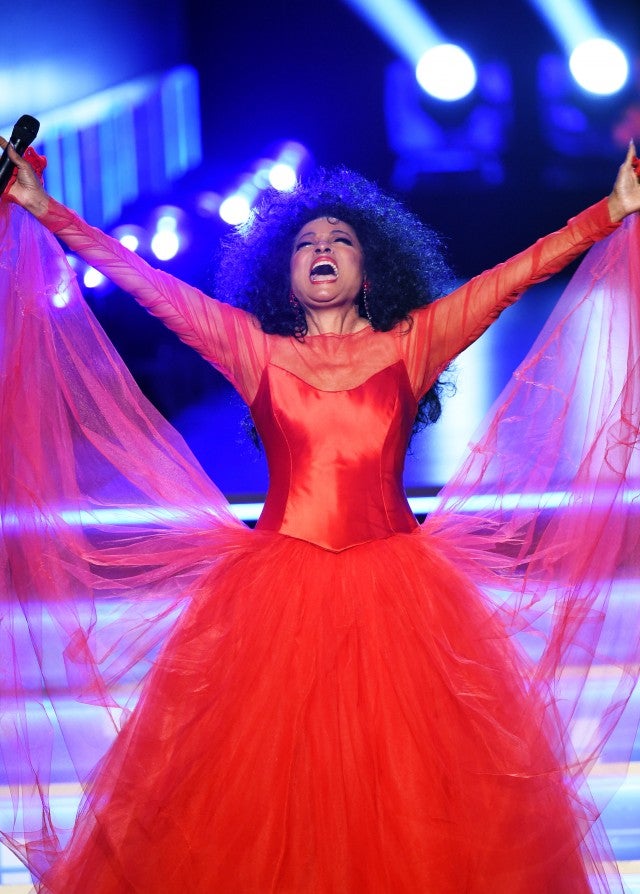 Diana Ross performs at 2019 grammys