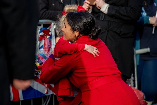 Meghan Markle in Birkenhead