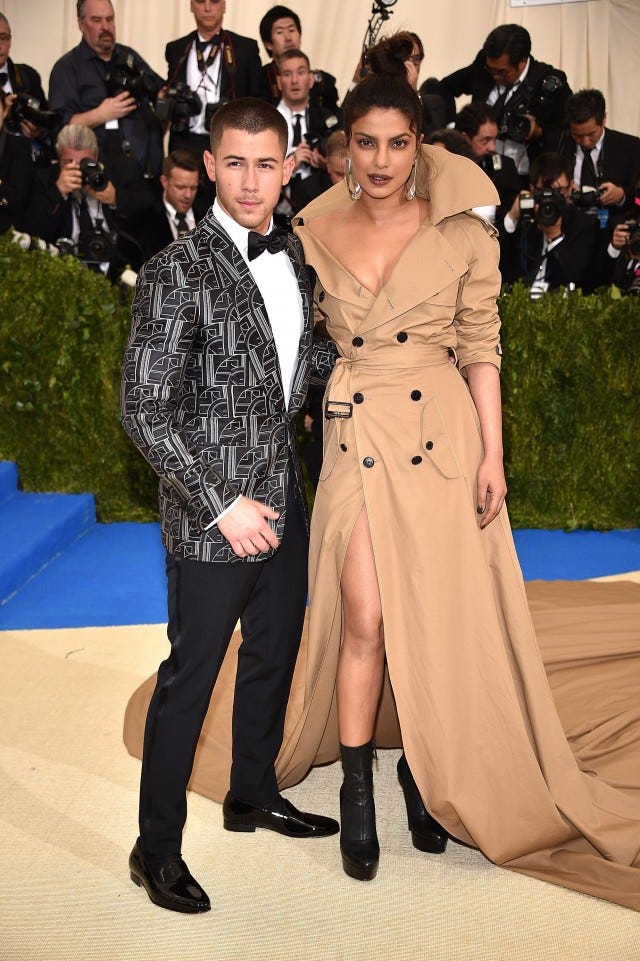 Nick Jonas and Priyanka Chopra's Met Gala Love Story: How the Event Brought  Them Together | Entertainment Tonight