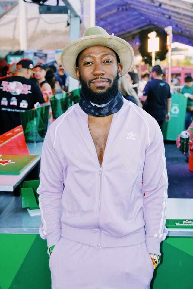 Lamorne Morris at coachella