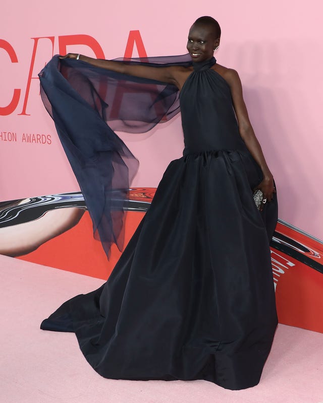 Alek Wek at the 2019 CFDA Awards 