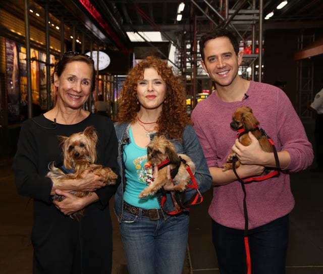 Laurie Metcalf, Bernadette Peters and Santino Fontana
