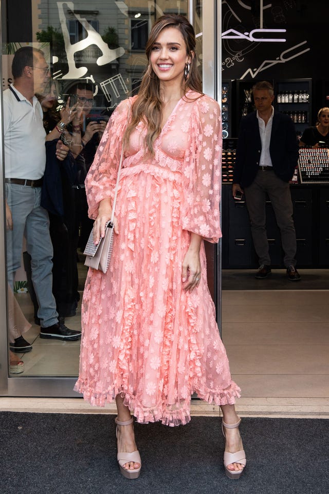 Jessica Alba in Milan