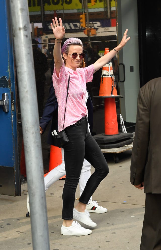 Megan Rapinoe at GMa