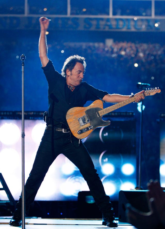 bruce springsteen in 2009 super bowl