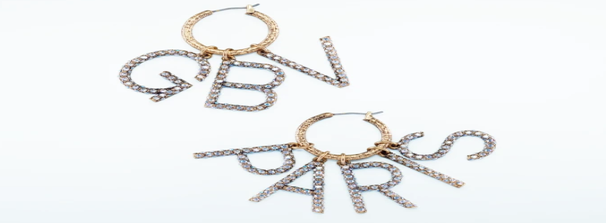 Earrings With Rhinestones