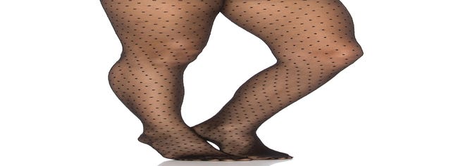 Chic Dot Sheer Tight