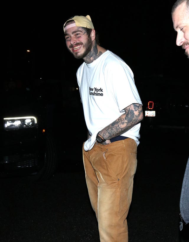 Post Malone in LA on dec 3