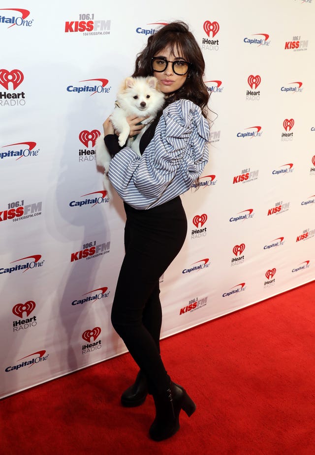 Camila Cabello at 106.1 KISS FM's Jingle Ball 2019