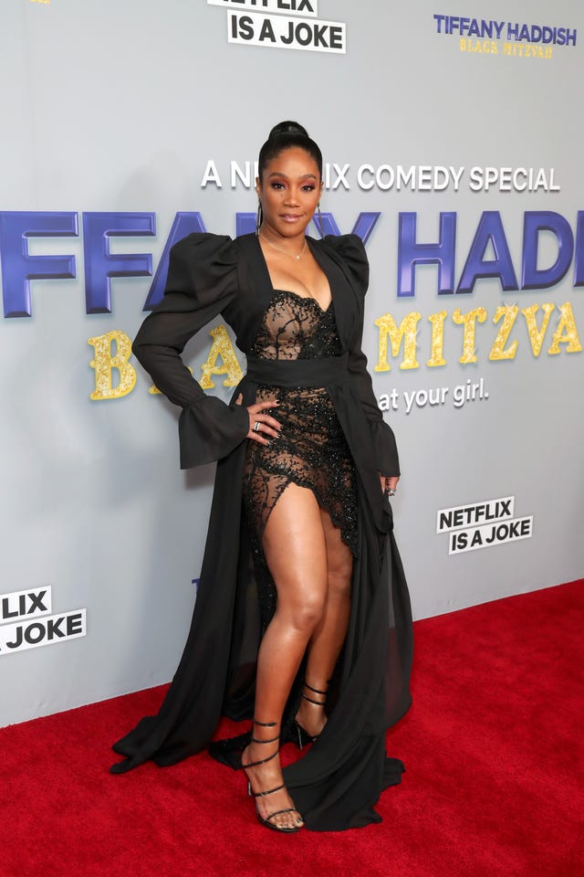 Tiffany Haddish at neftlix premiere