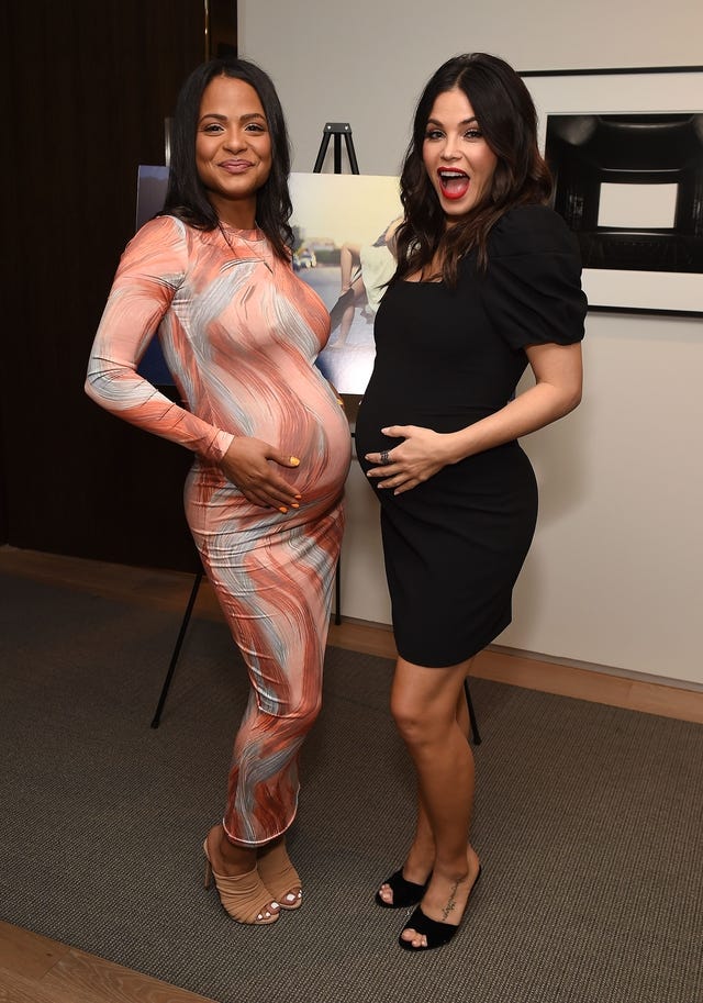 Christina Milian and Jenna Dewan